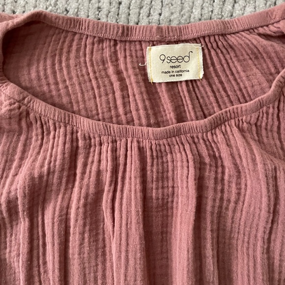 Moonstone off shoulder caftan - Picture 3 of 4